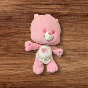 Care Bear Cubs Love-A-Lot Bear with panties 2004 Pink plush stuffed animal  toy